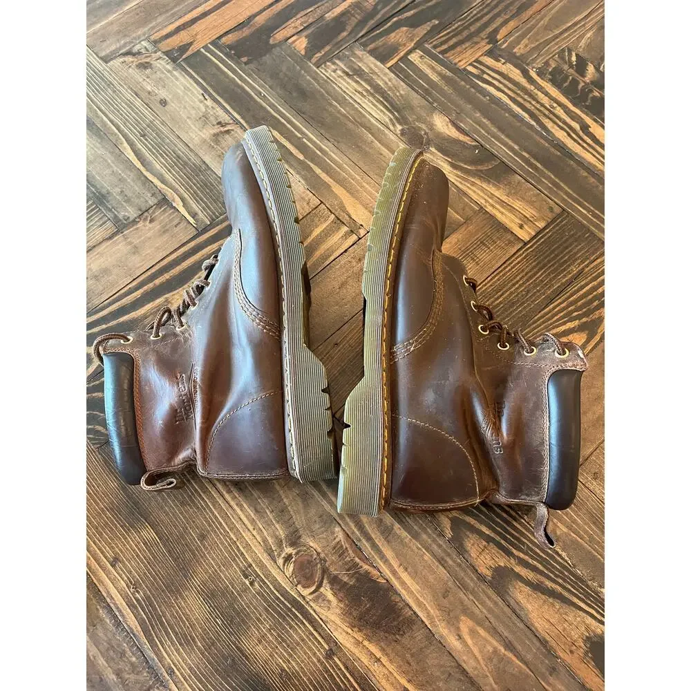 Doc Dr Martens Leather Boots Men 14 Grunge Twee Chunky Y2K Streetwear Edgy Punk